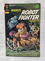 Front cover showing title, issue number, artwork and price