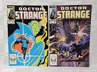 Front covers of Doctor Strange issues 61 and 62