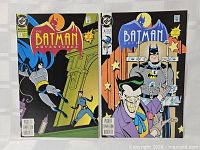 Front covers of both comic books, Issues 2 and 3