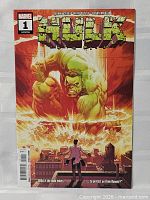 Front cover Hulk #1 showing publisher, issue number and cover art