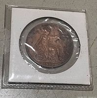 Reverse showing Britannia seated with date 1919