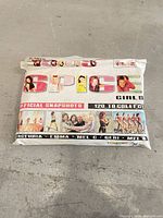 Outer packet showing Spice Girls Official Snapshots branding