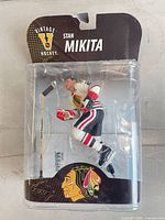 Front view of blister-packaged Stan Mikita figure