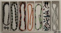 All jewelry displayed in organizer tray