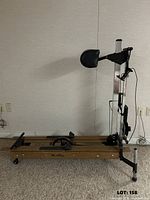 Full view folded NordicTrack Pro ski machine