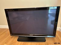Front view of Panasonic TC-P42X1 plasma TV on stand