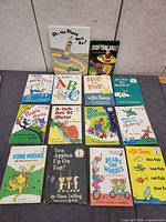 Group shot of all 14 vintage Dr. Seuss and Beginner Books