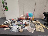 Overview of entire lot on table