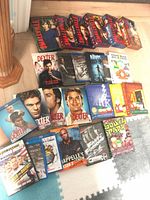 Group shot of entire collection laid out on floor