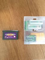Front view Phantasy Star Collection cartridge and Power Pak battery pack