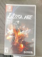 Front of sealed Nintendo Switch game case showing cover art and title