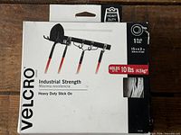 Front of Velcro Industrial Strength box showing product details