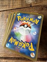 Stack of Pokémon card backs