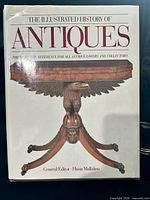 Front cover showing full title and image of eagle-base table