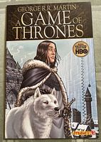 Front cover of Issue #4 featuring Jon Snow and Ghost