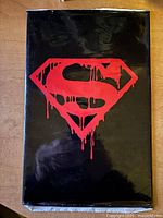 Front of sealed Superman #75 Memorial Set polybag