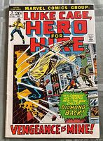 Front cover showing title, issue number 2, price 20¢, moisture stain