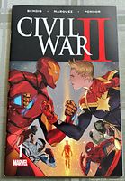 Civil War II #1 front cover