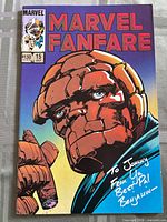 Marvel Fanfare issue 15 front cover