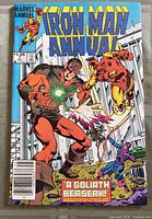 Front cover of Iron Man Annual #7 Canadian variant