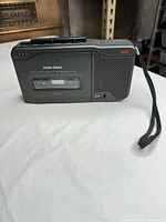 Front view showing cassette compartment, speaker grille, RadioShack branding and VOX label