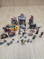 Full lot overview on tabletop