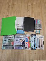 Group shot of all stationery items laid out