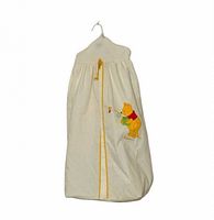 full view of Winnie the Pooh diaper stacker hanging