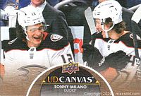 UD Canvas Sonny Milano Ducks card front