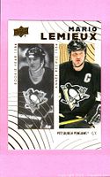 Front of Mario Lemieux Retrospective Rookies card