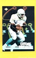 Front view Barry Sanders Game Breakers hologram card