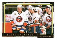 Scotty Lachance Islanders Topps rookie card front