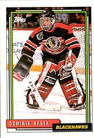 Dominik Hasek Topps rookie card front