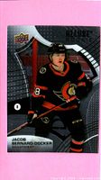 Jacob Bernard-Docker Allure Rookie Card, Upper Deck