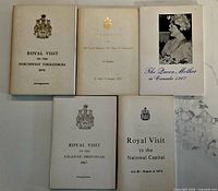 All five booklets front covers displayed