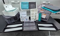 Full view of assortment on table