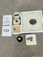 Overview showing all gemstone containers and stones