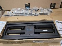 Wall mount frame inside open box