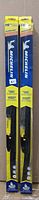 Front view of both sealed Michelin Guardian 16" wiper blade packages