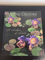 Front cover of Anne Geddes "A Labor of Love" hardcover book