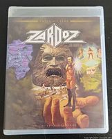 Front view of sealed Zardoz Twilight Time Blu-ray case