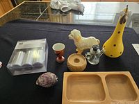 All items laid out on black cloth