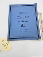 Blue folder front cover with ruler and note