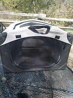 Front mesh panel and overall carrier
