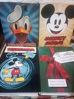 Four Disney hardcover books front covers visible