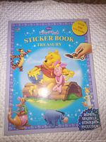 Front cover showing title, characters, sticker count and bonus sticker note