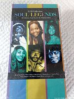 Front of sealed Soul Legends 3-CD Collection box set