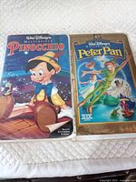 Both VHS tapes front view