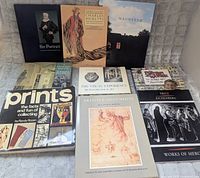 Front covers of all nine books displayed