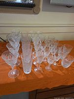 Group shot of entire assortment on table